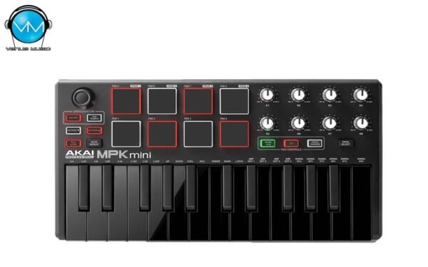 AKAI PROFESSIONAL MPK MINI MK TECLADO COMPACTO CONTROLADOR MIDI/USB